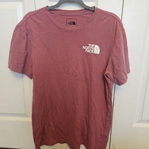 The North Face Men's Maroon Short Sleeve Tee